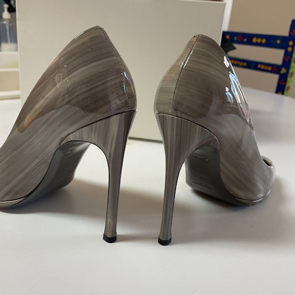 YVE SAINT LAURENT  NICOLE 105 PUMP size 38.5 - Picture 2 of 2
